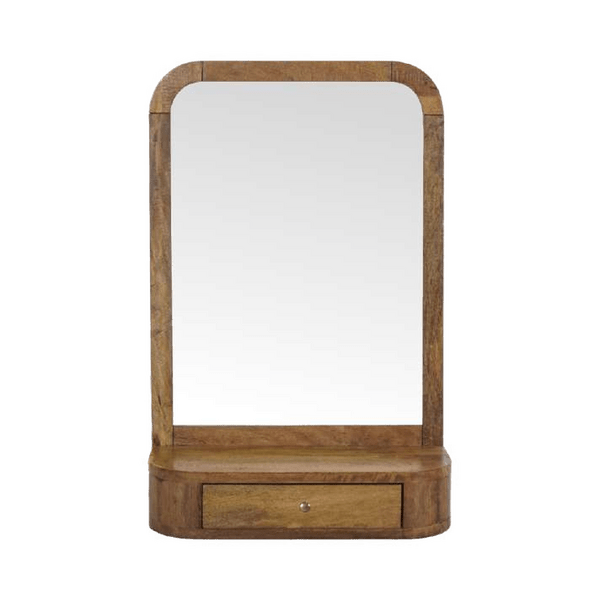 Mango Lounge Mirror with Shelf - XShowhome Limited - XShowhome