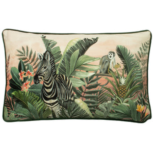 Manyara 30x50 Feather Filled Cushion Zebra - Canwell Interiors Limited - Riva