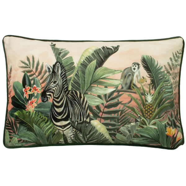 Manyara 30x50 Feather Filled Cushion Zebra - Canwell Interiors Limited - Riva