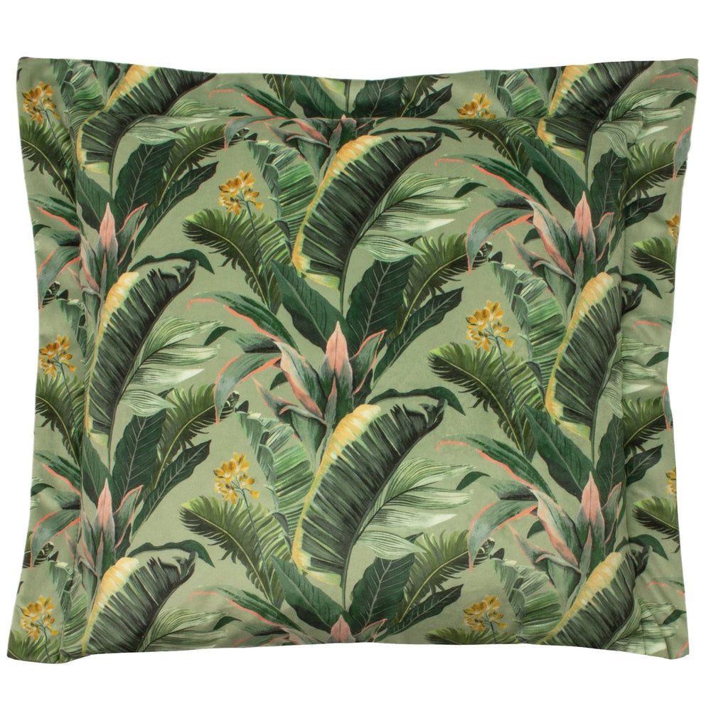 Manyara 50x50 Feather Filled Cushion Leaves - Canwell Interiors Limited - Riva