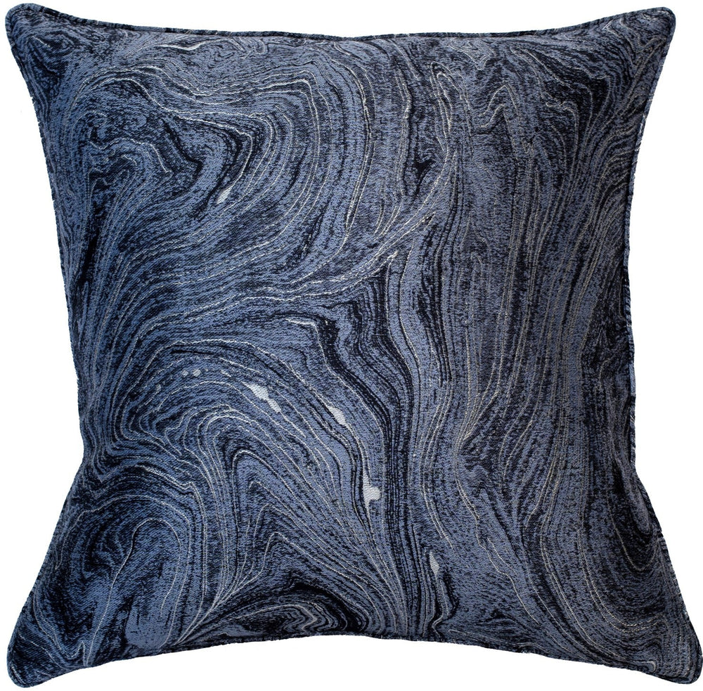 Marble Blue and Copper Cushion - XShowhome Limited - Malini