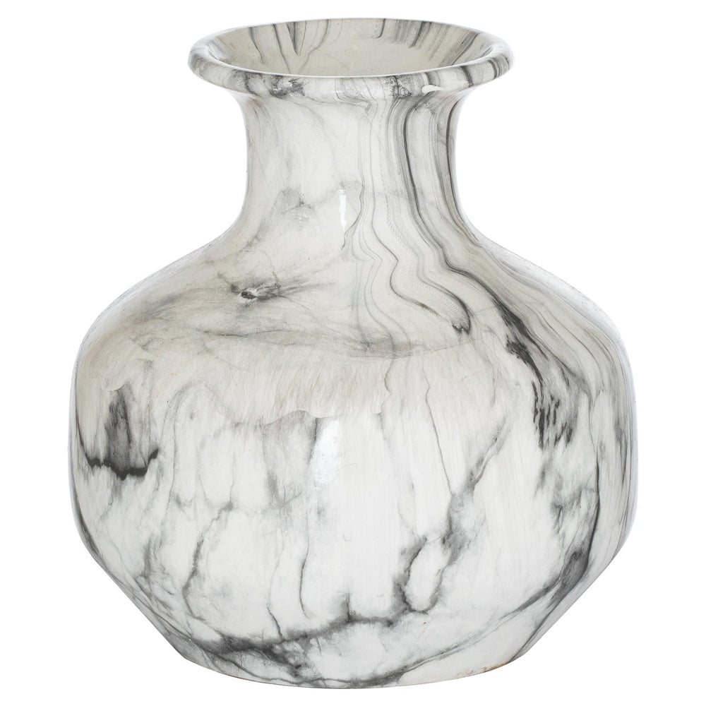 Marble Squat Vase - Canwell Interiors Limited - Hills