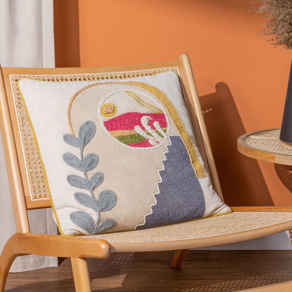 Margo 50x50 Feather Filled Cushion Multi - Canwell Interiors Limited - Riva