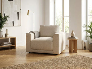Marlow Sofa Beige Armchair - XShowhome Limited - Xshowhome