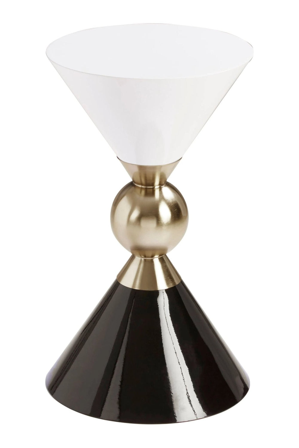 Martini Gold And Black Side Table - XShowhome Limited - Xshowhome