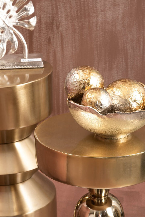 Martini Gold And Ivory Side Table - Canwell Interiors Limited - Xshowhome