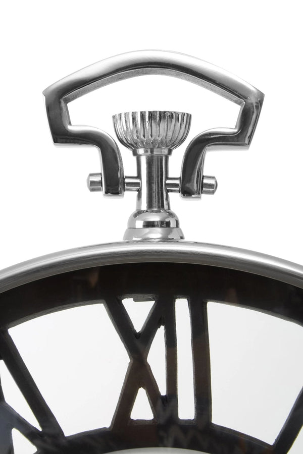 Mateo Nickel Finish Pocket Style Wall Clock - XShowhome Limited - Xshowhome