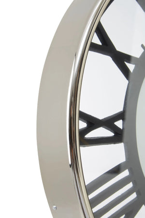 Mateo Nickel Finish Pocket Style Wall Clock - XShowhome Limited - Xshowhome