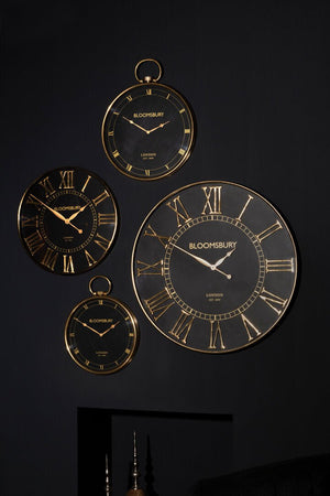 Mateo Pocket Watch Design Large Wall Clock - Canwell Interiors Limited - Xshowhome