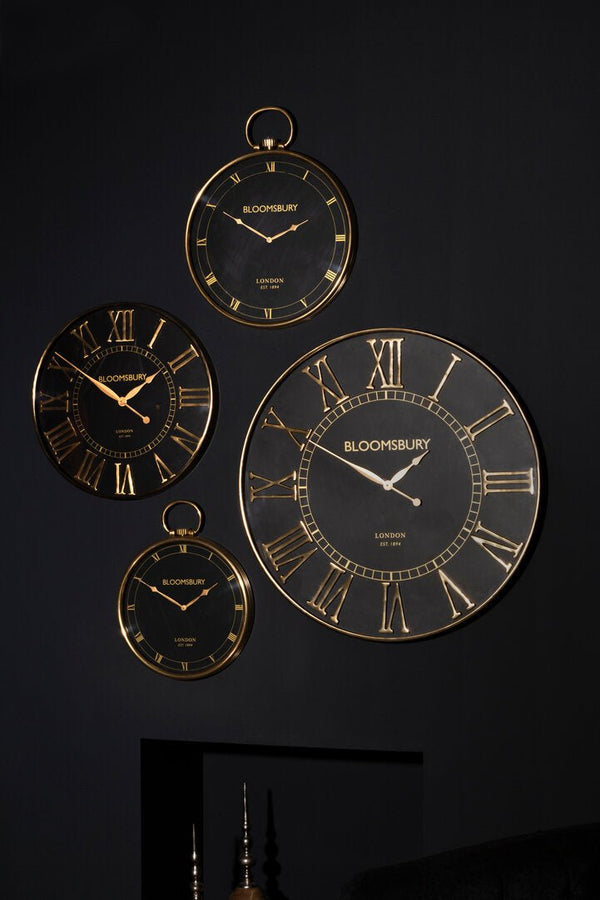 Mateo Pocket Watch Design Large Wall Clock - Canwell Interiors Limited - Xshowhome