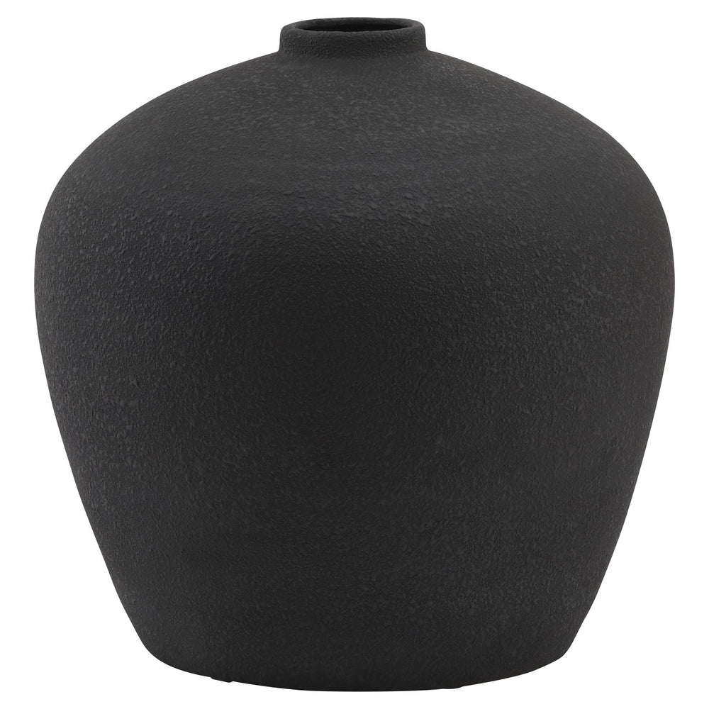 Matt Black Astral Vase - Canwell Interiors Limited - Hills