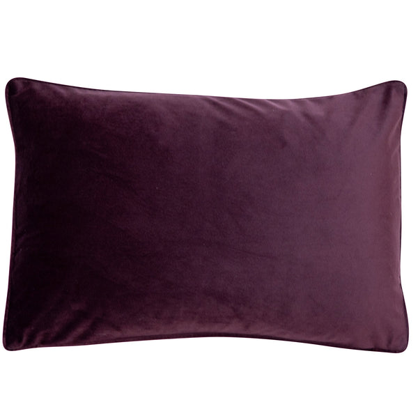 Matt Poly Velvet W. Piping 30x45 - ID10201054937418 - Canwell Interiors Limited - Malini