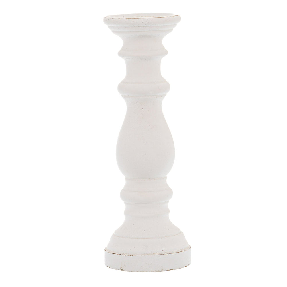 Matt White Ceramic Column Candle Holder - XShowhome Limited - Hills