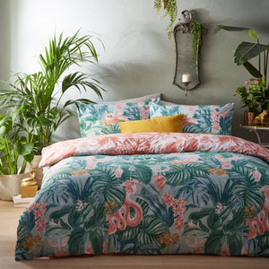Medinilla Double Duvet Set Sage/blush - Canwell Interiors Limited - Riva