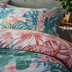 Medinilla Double Duvet Set Sage/Blush - XShowhome Limited - Riva