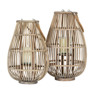 Medium Ellipse Lantern with Glass Holder - Canwell Interiors Limited - Hills