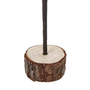 Medium Snowy Spindle Tree in Wood Log - Canwell Interiors Limited - Hills