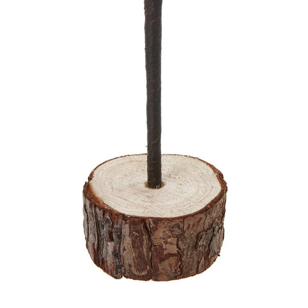 Medium Snowy Spindle Tree in Wood Log - Canwell Interiors Limited - Hills