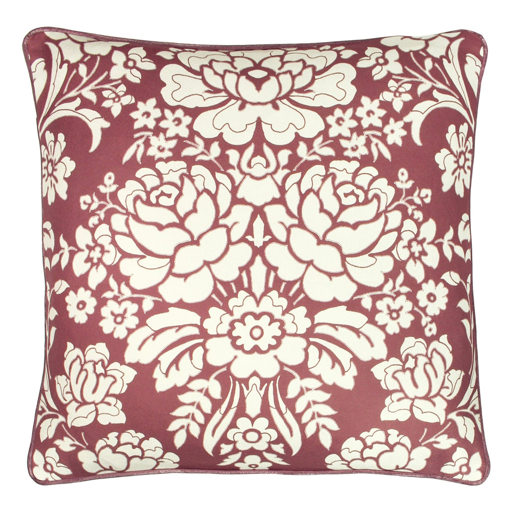 Melrose 50x50 Feather Filled Cushion Mulberry - Canwell Interiors Limited - Riva