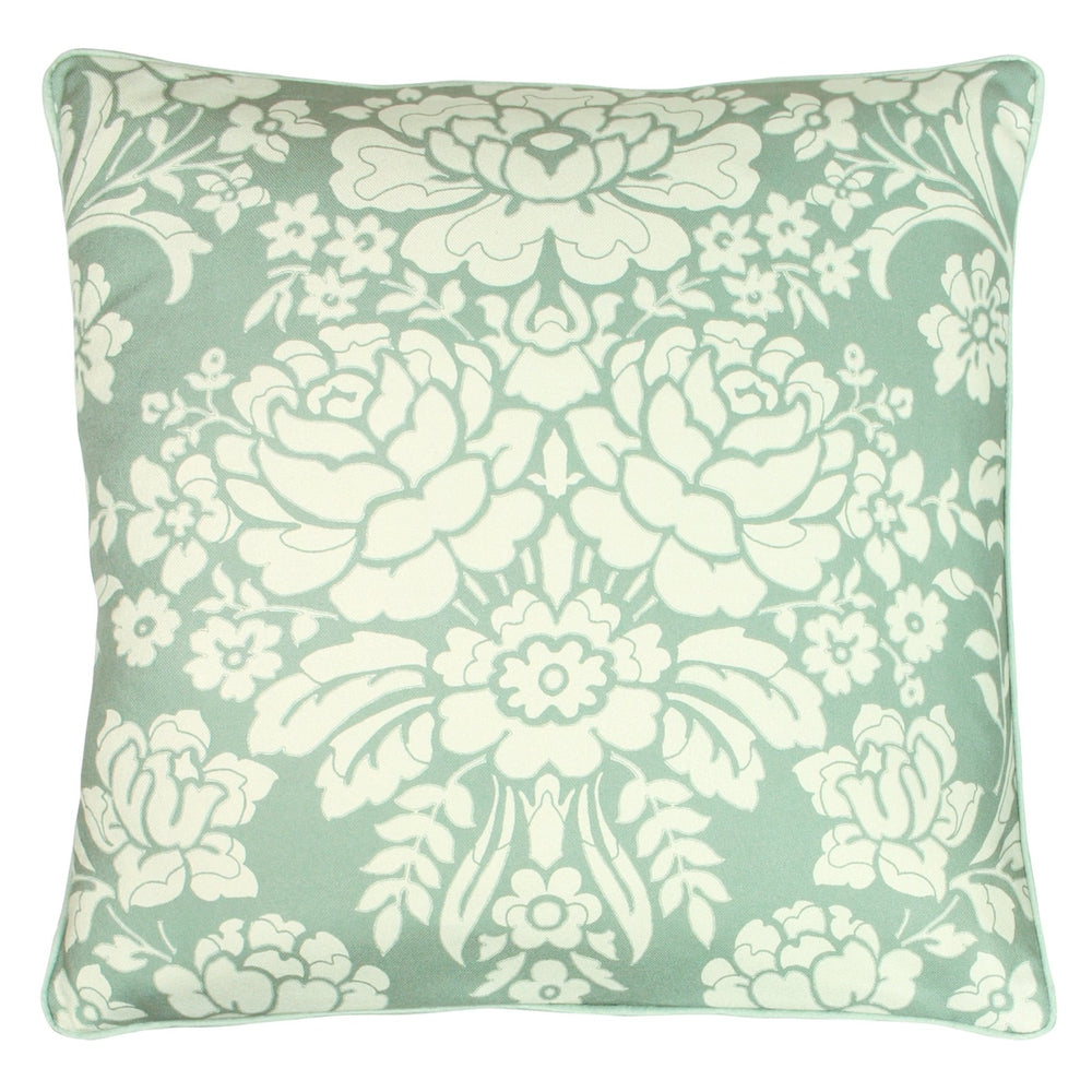 Melrose 50x50 Feather Filled Cushion Sage - Canwell Interiors Limited - Riva