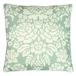 Melrose 50x50 Feather Filled Cushion Sage - Canwell Interiors Limited - Riva