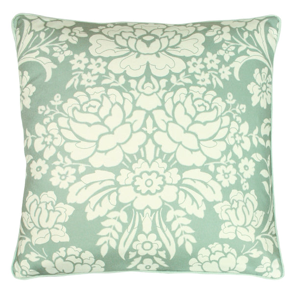 Melrose 50x50 Feather Filled Cushion Sage - Canwell Interiors Limited - Riva