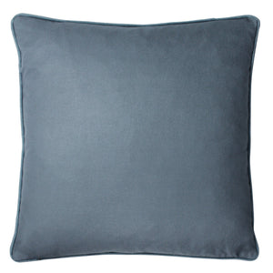 Melrose 50x50 Feather Filled Cushion Slate Blue - Canwell Interiors Limited - Riva