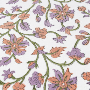 Mentera 50x50 Feather Filled Cushion Lilac/coral - Canwell Interiors Limited - Riva
