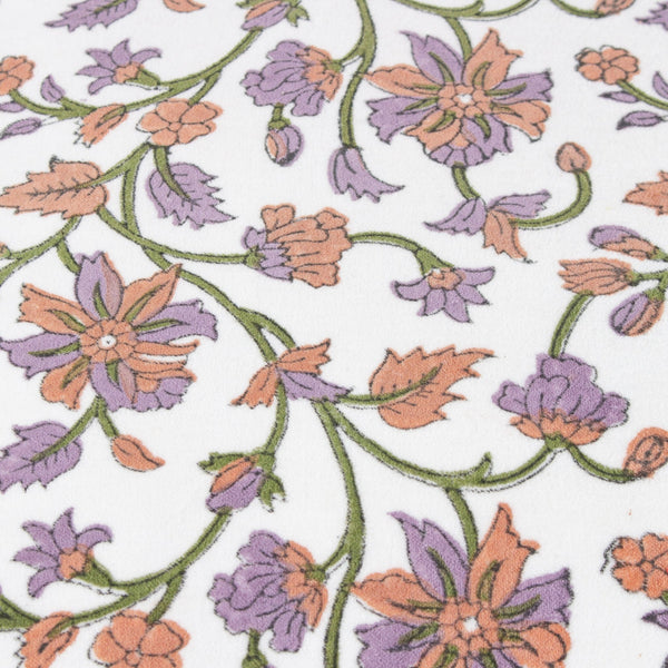 Mentera 50x50 Feather Filled Cushion Lilac/coral - Canwell Interiors Limited - Riva