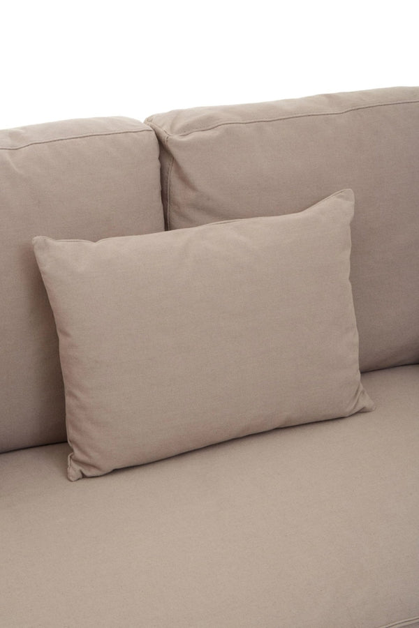 Menton 3 Seat Grey Fabric Sofa - XShowhome Limited - Xshowhome
