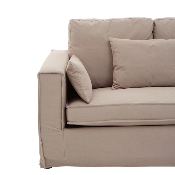Menton 3 Seat Grey Fabric Sofa - XShowhome Limited - Xshowhome
