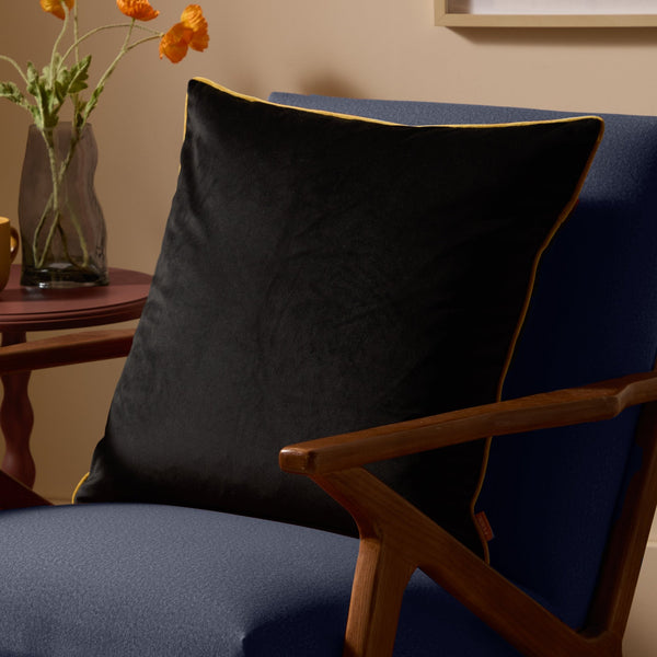 Meridian 55x55 C/c Black & Gold - Canwell Interiors Limited - Riva