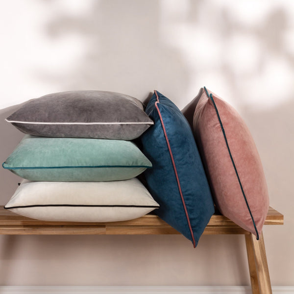 Meridian 55x55 C/c Blush & Teal - Canwell Interiors Limited - Riva