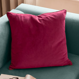 Meridian 55x55 C/c Cranberry & Moc - Canwell Interiors Limited - Riva