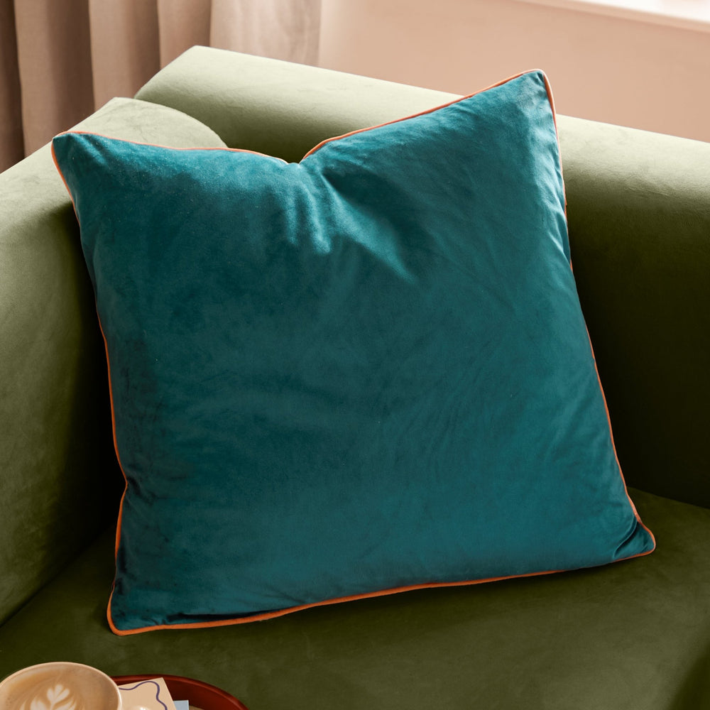 Meridian 55x55 C/c Teal/tiger - Canwell Interiors Limited - Riva