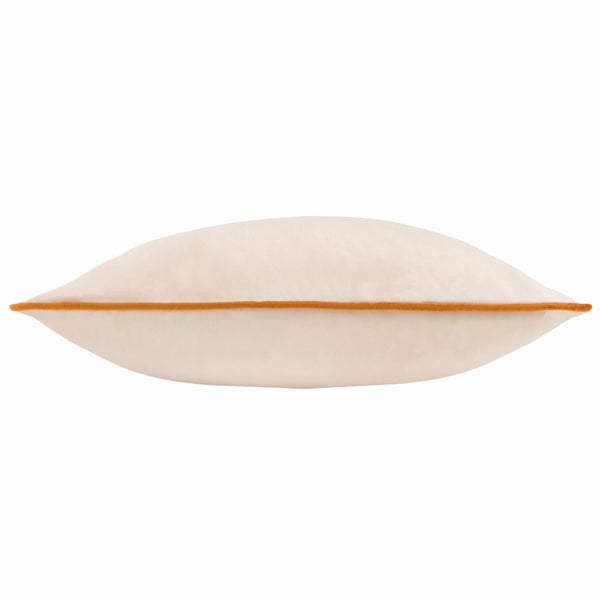 Meridian 55x55 Feather Filled Cushion Ecru/ginger - Canwell Interiors Limited - Riva