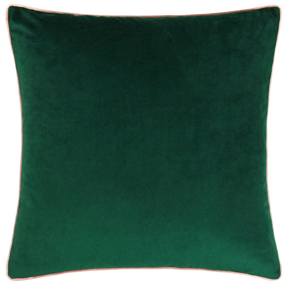 Meridian 55x55 Feather Filled Cushion Emerald/blush - Canwell Interiors Limited - Riva