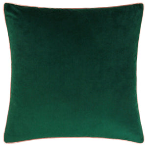 Meridian 55x55 Feather Filled Cushion Emerald/blush - Canwell Interiors Limited - Riva