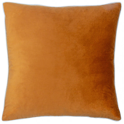 Meridian 55x55 Feather Filled Cushion Ginger & Ecru - Canwell Interiors Limited - Riva