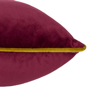Meridian 55x55 Feather Filled Cushion Maroon/Moss - XShowhome Limited - Riva