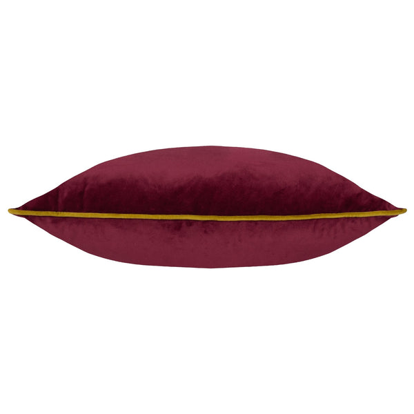 Meridian 55x55 Feather Filled Cushion Maroon/Moss - XShowhome Limited - Riva