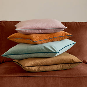 Meridian 55x55 Feather Filled Cushion Mineral/Teal - XShowhome Limited - Riva