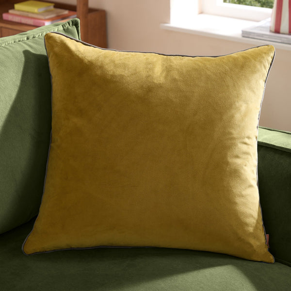 Meridian 55x55 Feather Filled Cushion Moss/Charcoal - XShowhome Limited - Riva