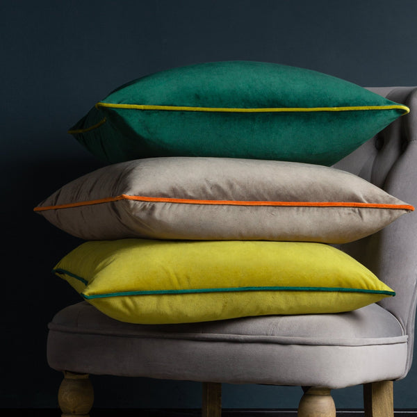 Meridian 55x55 Feather Filled Cushion Moss/Emerald - XShowhome Limited - Riva