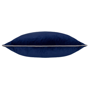 Meridian 55x55 Feather Filled Cushion Navy/Silver - XShowhome Limited - Riva