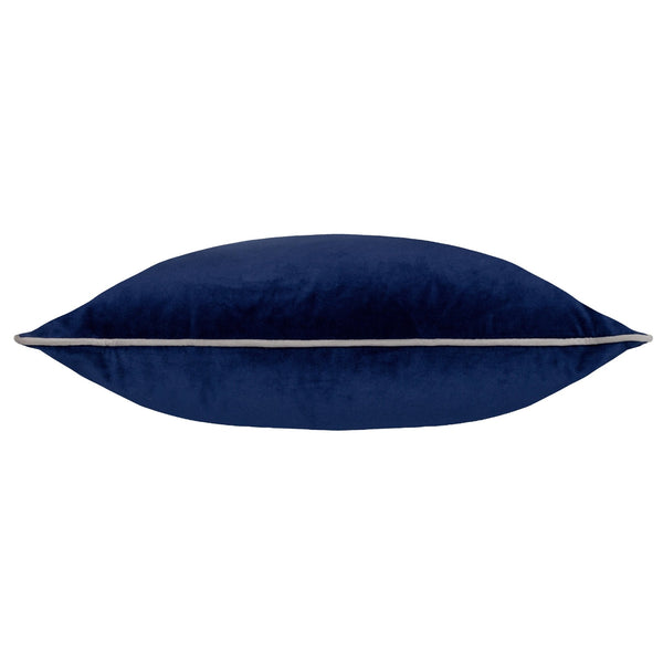 Meridian 55x55 Feather Filled Cushion Navy/Silver - XShowhome Limited - Riva