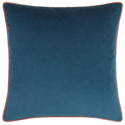 Meridian 55x55 Feather Filled Cushion Petrol/blush - Canwell Interiors Limited - Riva