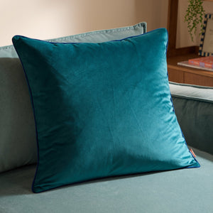 Meridian 55x55 Feather Filled Cushion Teal/Navy - XShowhome Limited - Riva