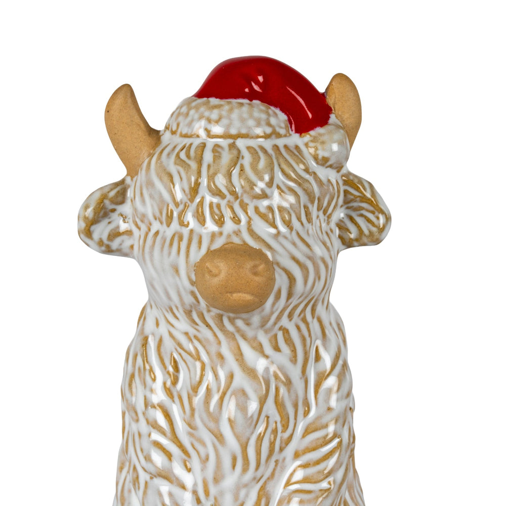 Merry Moo Ceramic Cow Ornament - Canwell Interiors Limited - Hills
