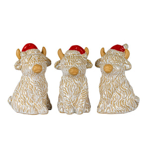Merry Moo Ceramic Cow Ornament - Canwell Interiors Limited - Hills
